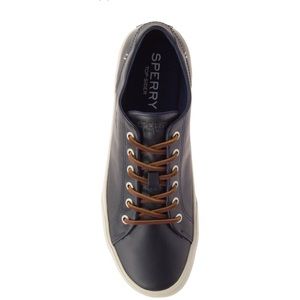 Sperry II Premium Leather Navy Shoes 9.5